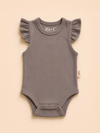 Romper met ruffles – 100% katoen