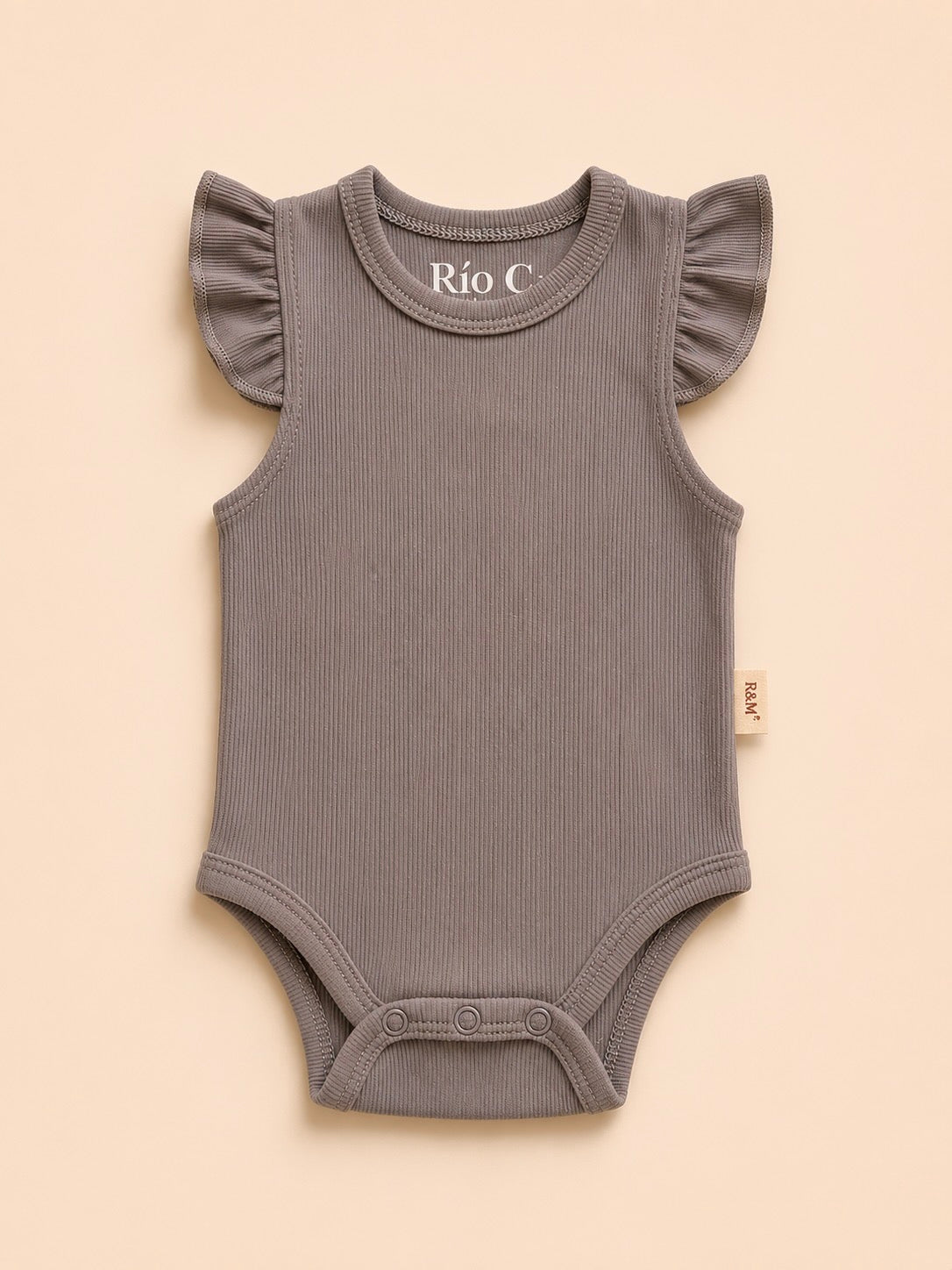 Romper met ruffles – 100% katoen
