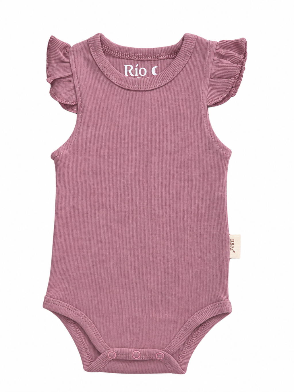 Romper met ruffles – 100% katoen