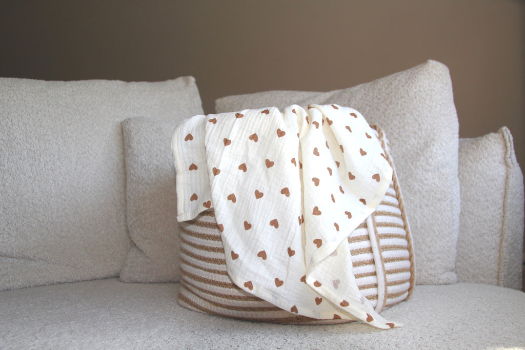 Hydrofiele doek hartjes