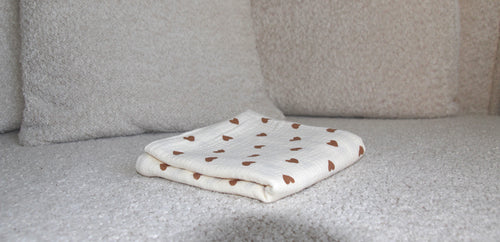 Hydrofiele doek hartjes